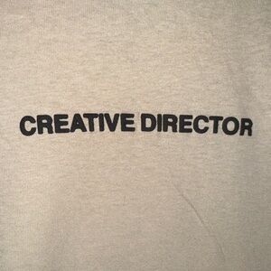 🎬 NWOT! Creative Director Tshirt